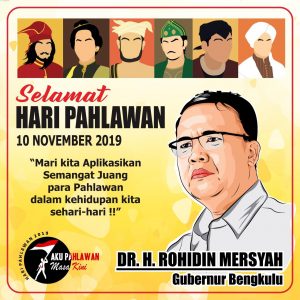 Rohidin Mersyah Bengkulu (Hari Pahlawan)