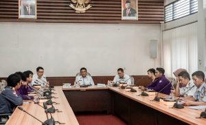 Bupati Ciamis Terima Audiensi BEM Unigal Terkait Pembahasan Retribusi Parkir