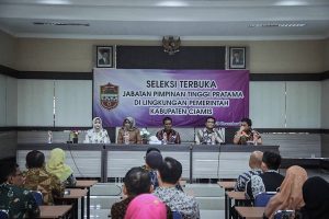 Bupati Ciamis Membuka Seleksi JPTP Lingkup Pemerintahan Ciamis