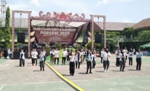 SMAN 1 Ciamis Angkat Budaya Sunda Pada PORSENI 2020