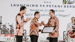 Hadiri Gebyar Kartu Tani di Pamarican, Bupati Herdiat: Tahun 2019 Kabupaten Ciamis Surplus 133 Ribu Ton Beras