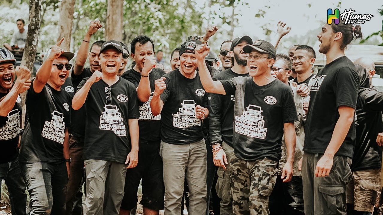 Bupati Ciamis Bersama Tim MTMA Trans Tv Explore Track Offroad Bunter