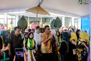 Hadiri Milad Kecamatan Banjaranyar, Bupati Herdiat: Penataan Lingkungan Kantor Kecamatan akan Segera diselesaikan