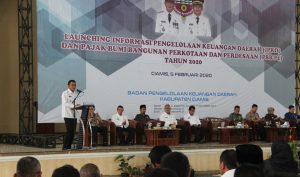 Bupati Ciamis: Capaian PBB-P2 Tahun 2019 Melampaui Target