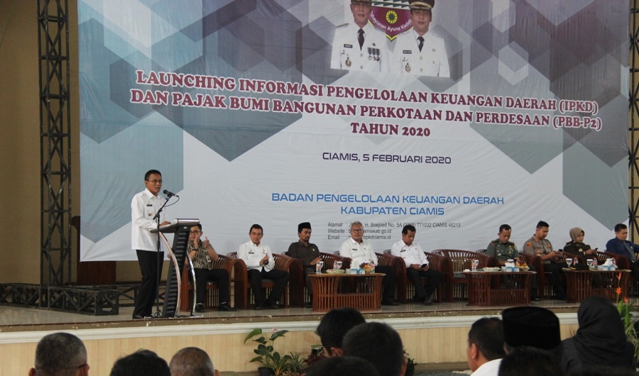 Bupati Ciamis: Capaian PBB-P2 Tahun 2019 Melampaui Target