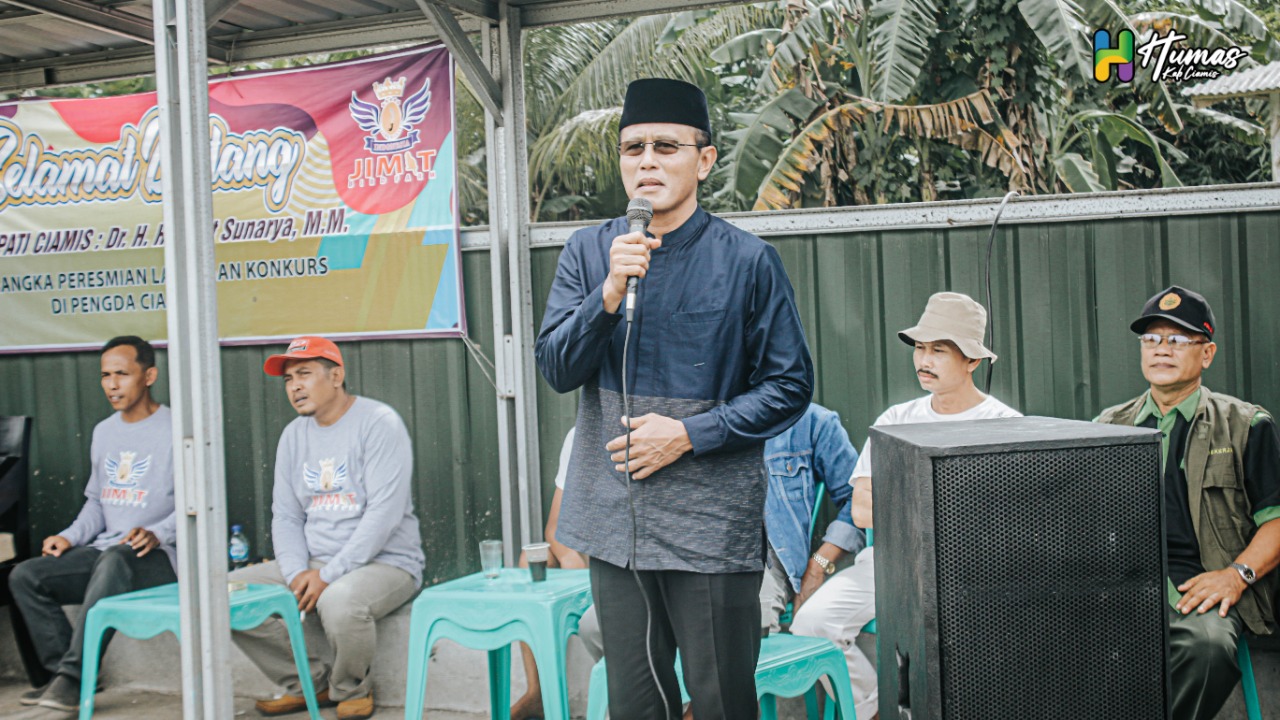 Bupati Herdiat Hadiri Lomba Seni Suara Alam Burung Perkutut Ciamis Cup