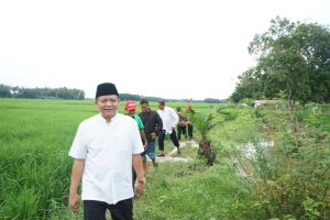 Lanosin Hamzah (Enos) Calon Bupati OKU Timur di Belitang saat menyambangi warga (6)