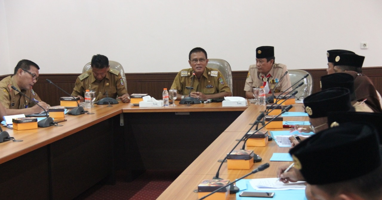 Bupati Herdiat Terima Audiensi Pengurus Kwarcab Ciamis