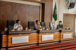 92471542_157879915694660_1345424188030281178_n.jpg Antisipasi Penyebaran Virus Covid-19, Pemkab Ciamis Evaluasi Aktifitas Pengecekan Perbatasan