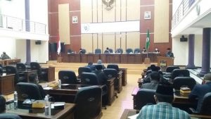 Bupati Ciamis Herdiat Sunarya Hadiri Upacara Virtual HUT Bhayangkara ke-74