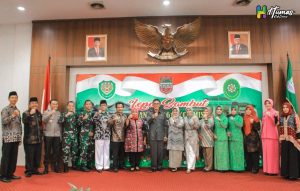 Lepas Sambut Dandim 0613 dan Ketua PA, Bupati Herdiat Berharap Ciamis Tetap Kondusif