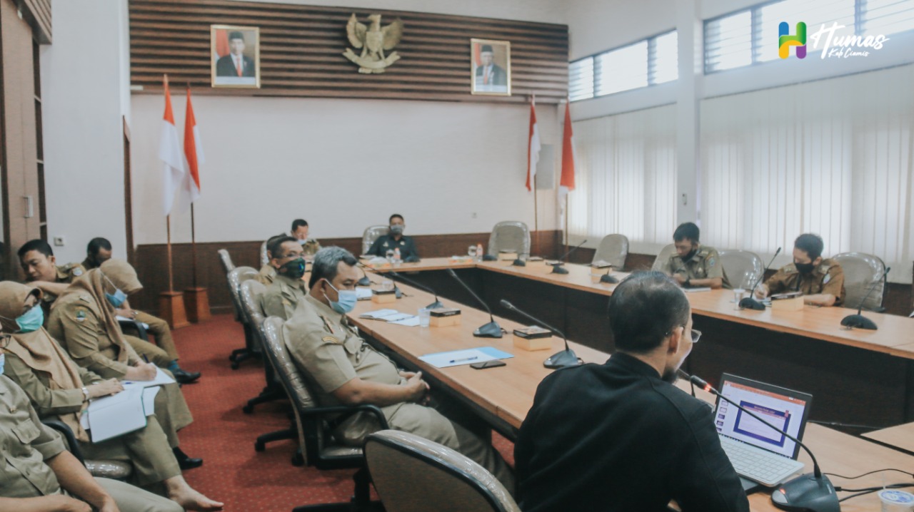 Pemkab Ciamis Lakukan Penataan Kelembagaan Perangkat Daerah