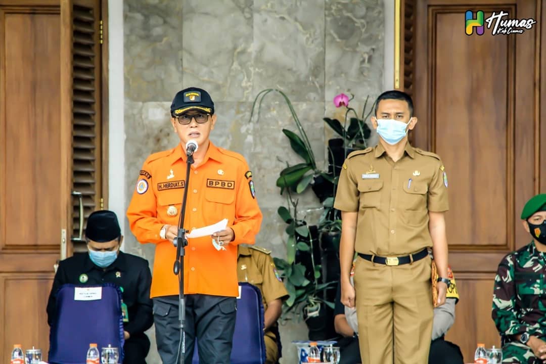 Apel Sinergitas Penanggulangan Bencana Ciamis