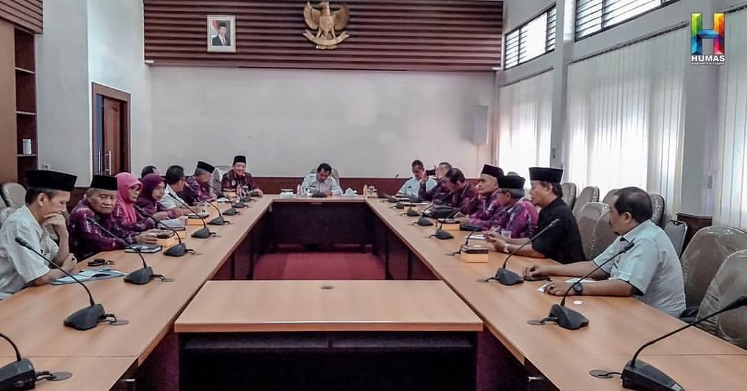 Wabup Ciamis Terima Audiensi Pengurus LLI