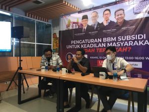 Diskusi Forum Monitor Pengaturan BBM Subsidi untuk Keadilan Masyarakat, Sudah Tepatkah (3)