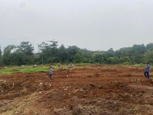 Kosongkan Lahan, Tim Penertiban Lahan UIII Kerahkan 3 Alat Berat