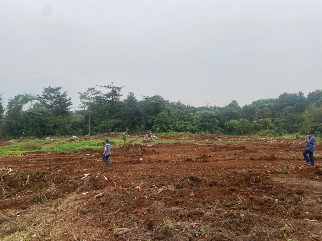 Kosongkan Lahan, Tim Penertiban Lahan UIII Kerahkan 3 Alat Berat