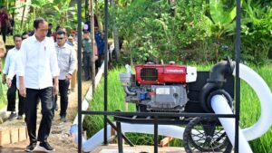 Antisipasi Kekeringan Panjang, Presiden Jokowi Tinjau Pompanisasi di Kabupaten Semarang