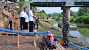 Presiden Tinjau Pompanisasi di Jawa Tengah, Upaya Antisipasi Kekeringan dan