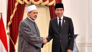 Presiden Jokowi Sambut Kunjungan Grand Syekh Al Azhar, Tekankan Perdamaian