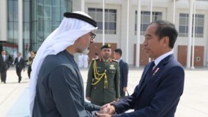 Presiden Jokowi Tiba di Jakarta Usai Kunjungan Kenegaraan ke Abu