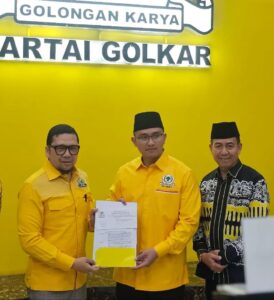Andika Hazrumy-Nanang Supriatna Resmi Diusung Partai Golkar di Pilkada Kabupaten Serang