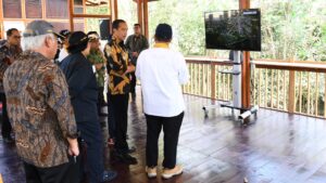 Presiden Jokowi Canangkan Kawasan Wanagama Nusantara di IKN